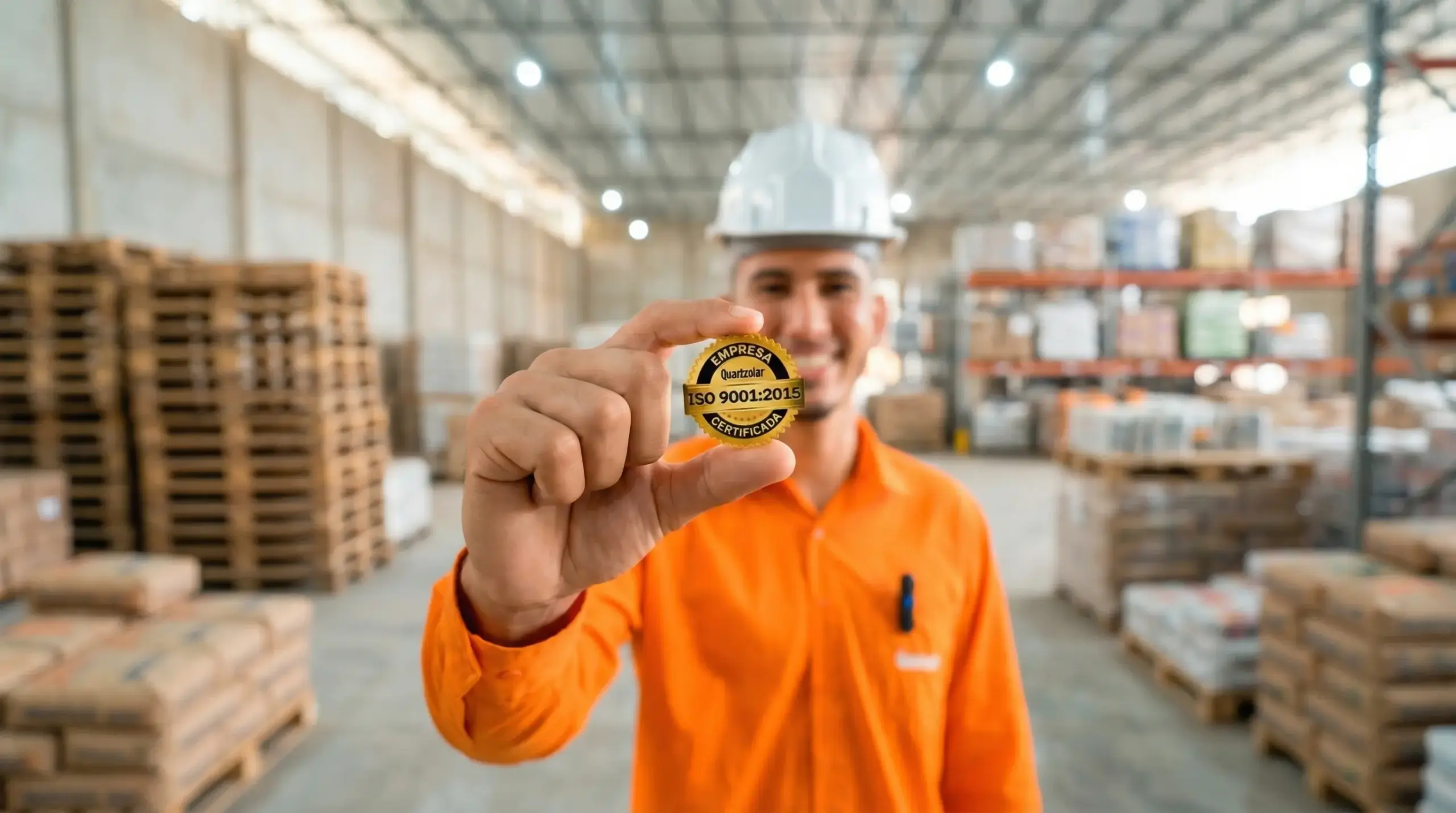 Certificação ISO 9001 Quartzolar